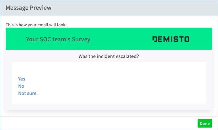 Ask Task Message Preview