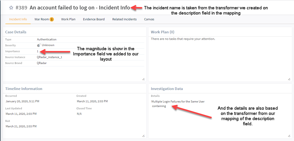 Investigate Incident
