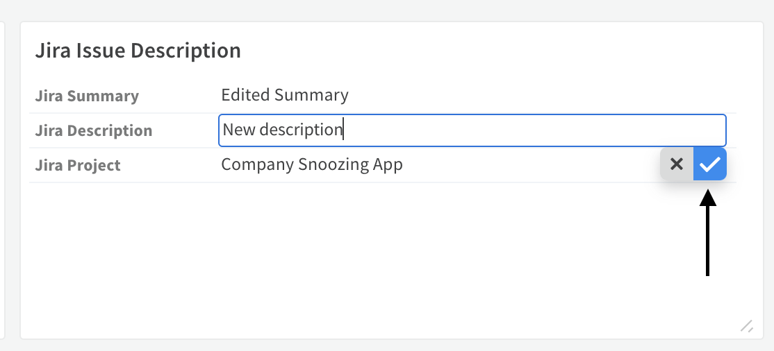 Changed value in layout